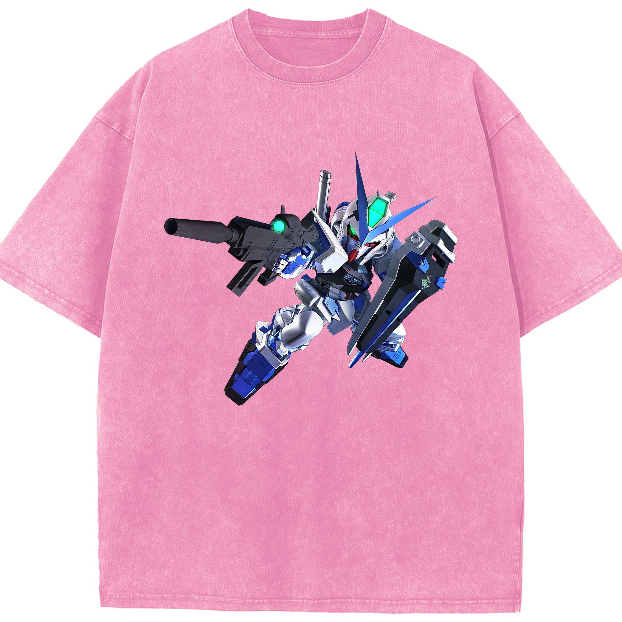 （画像用） 機動戦士ガンダム Mobile Suit Gundam 綿100% ヴィンテージ風 半袖Tシャツ（フロントプリント）